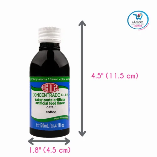 Vista 9 de Deiman Concentrado de café aromatizante artificial D-15 (4 fl oz)