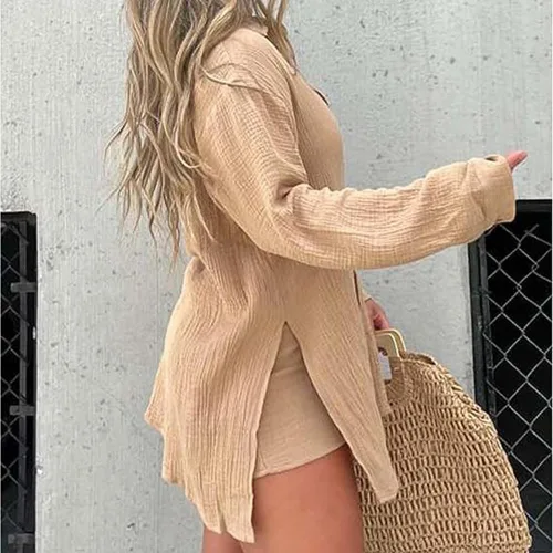 Vista 5 de POCHY Conjunto de vestido mameluco Barcelona Breeze