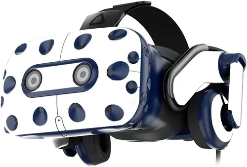 Vista 19 de MightySkins Skin compatible con los auriculares HTC VIVE Pro VR - Azul claro sólido Funda protectora de vinilo duradera y única Fácil de Azul
