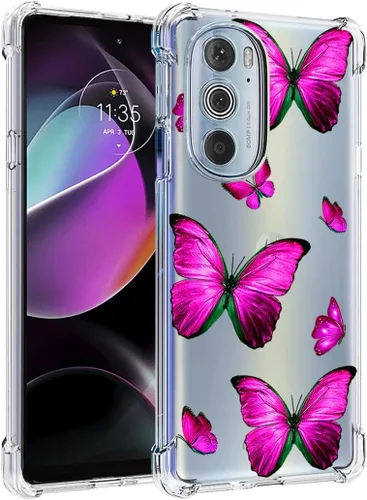 Vista 6 de Funda para Moto G 5G 2022, XT2213 XT2213-1 Linda funda, funda transparente y flexible de TPU de goma suave para Motorola Moto G 5G 2022