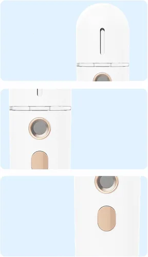 Vista 5 de Hidratador pulverizador nebulizador mujeres instrumentos de belleza hogar USB recargable humidificador cara maquillaje diario herramienta aparato