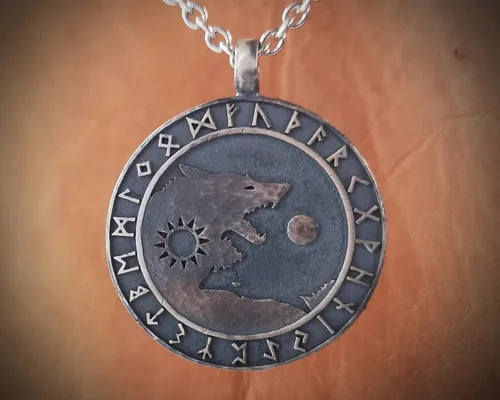 Vista 41 de Collar Yin Yang para hombre, joyería colgante de alta calidad de aspecto antiguo, regalos de Yin Yang, joyería vikinga para hombres