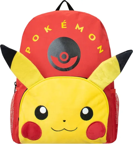 Vista 2 de Pokemon Mochila infantil Red Pikachu Rojo Mochilas tradicionales