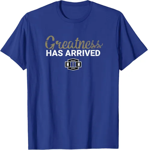 Vista 30 de Fantasy Sports Greatness Has Arrived Camiseta Negro