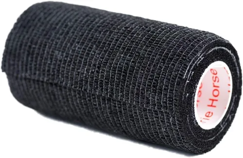 Vista 5 de Cinta adhesiva para veterinarios (negro) (paquete de 2) (3 pulgadas x 15 pies), autoadhesiva, adherente, cohesiva, flexible, autoadhesiva, rollo