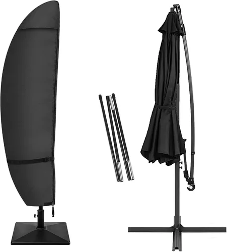 Vista 9 de Cubierta para sombrilla de patio Porch Shield - Cubiertas impermeables para parasol de jardín al aire libre para paraguas de mercado de 7 a 10 pies