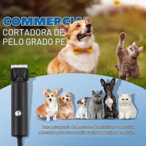 Vista 7 de Cortapelos de aseo para mascotas de 300 W