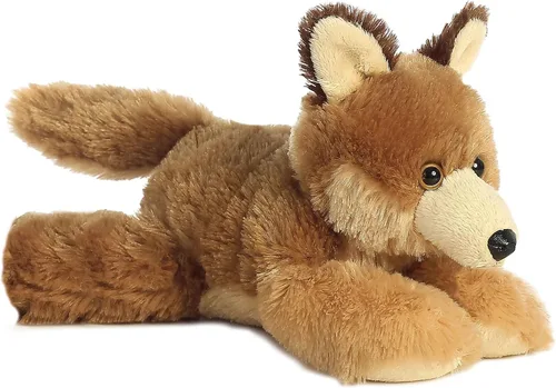 Vista 105 de Aurora® Adorable Mini Flopsie™ Mei Mei™ Animal de peluche, facilidad juguetona, compañeros atemporales, color blanco, 8 pulgadas