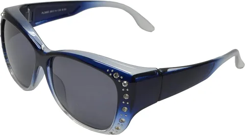 Vista 5 de PZ - Gafas de sol polarizadas para mujer para cubrir sobre gafas graduadas con protección UV