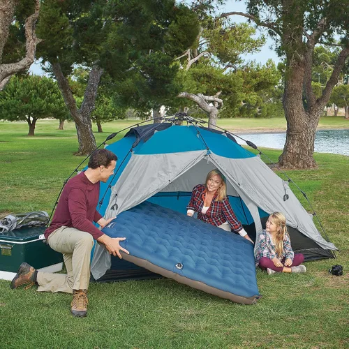 Vista 5 de Lightspeed Outdoors Cama de aire libre de PVC de lujo para 2 personas