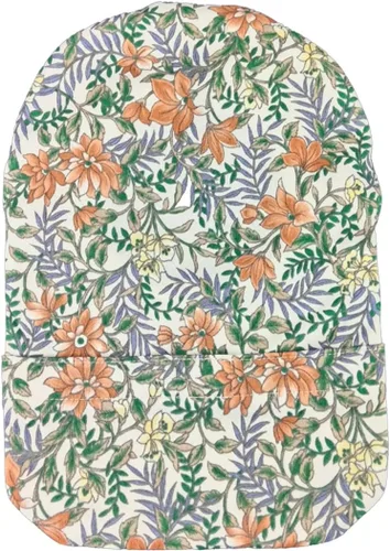 Vista 13 de Funda para bolsa de ostomía desodorizante elástica D con tapón de cordón (XL, flores azules)