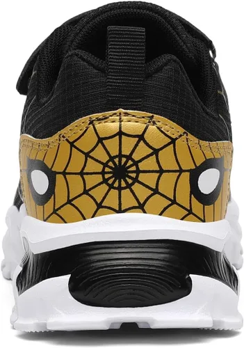 Vista 3 de IGBAY Zapatillas deportivas para niños pequeños y grandes con amortiguación, para correr, deportes, deportes, fitness, entrenamiento cruzado