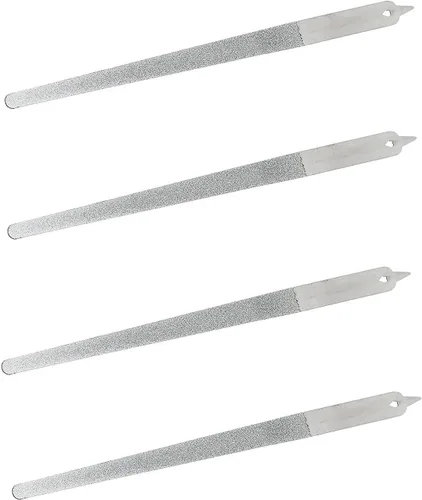 Vista 7 de Lima de uñas de polvo de diamante, lima de acero inoxidable para uñas, 2 unidades de 6 pulgadas