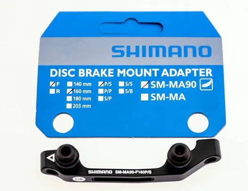 Vista 2 de Shimano MA-90 Soporte de montaje de freno de disco
