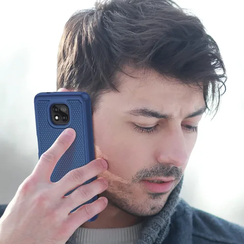 Vista 8 de BNIUT Funda para Motorola Moto G Power 2021: Funda Protectora de Doble Capa de Servicio Pesado para Teléfono Celular a Prueba de Golpes Resistente