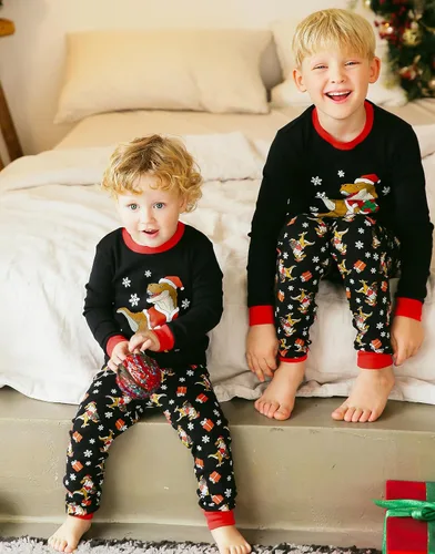 Vista 98 de VAENAIT BABY Infant Toddler Kids Adult Couple Family Matching Women Men Christmas Pjs Xmas Holiday Buffalo Plaid Pajama Set