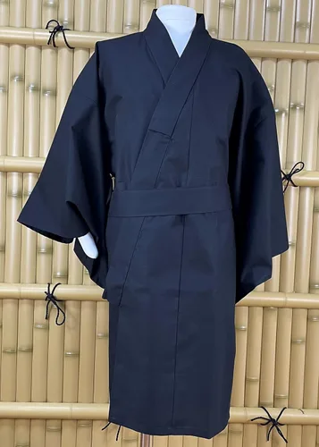 Vista 4 de Edoten ] Uniforme Samurái japonés Hakama NV×WH UMA L