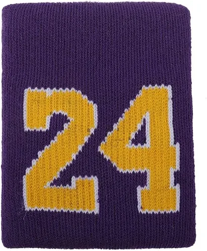Vista 4 de #24 - Camiseta de baloncesto sin mangas y pantalones cortos deportivos con muñequeras para fanáticos, niños, jóvenes