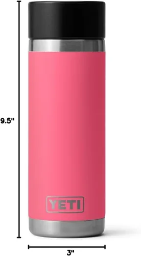 Vista 9 de Yeti Rambler - Botella Hotshot de 18 onzas, color rosa tropical Rosa (Tropical Pink)