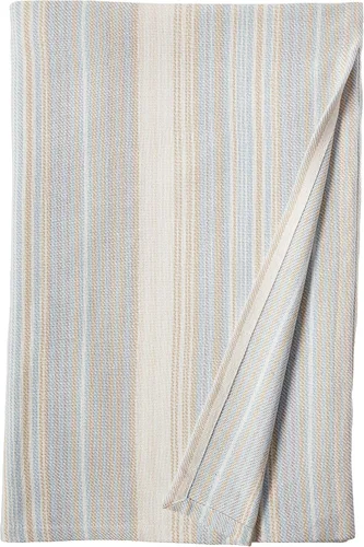 Vista 12 de Tommy Bahama - Manta suave tamaño King para cama y sofá, ropa de cama Sandy Shore Stripe Verde