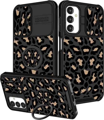 Vista 95 de Funda 2 en 1 para Samsung Galaxy S23 Ultra Flamingo para mujeres y niñas, diseño femenino de flamencos con cubierta deslizante para cámara y soporte