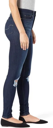 Vista 2 de Signature by Levi Strauss & Co. Gold Label Jeggings de tiro alto para jóvenes