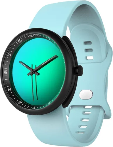 Vista 2 de HEYSEN Relojes de movimiento de cuarzo japonés para hombres y mujeres unisex único espejo mágico relojes geniales estilo de gafas de sol relojes