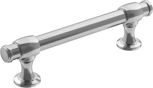 Vista 13 de Amerock Mango de gabinete Bronce champán 3-3/4 pulgadas (96 mm) de centro a centro Winsome paquete de 1 unidad Tirador de cajón Manija