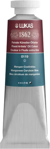 Vista 53 de Lukas 1862 Pintura al Óleo para Artistas Profesionales - Colores Tierra Amarillentos, 37 mL - Juego de 4 - Destacada Resistencia a la Luz, Sin