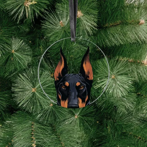 Vista 3 de WIRESTER Adornos colgantes para árbol de Navidad, festividades, fiesta, coche, decoración para el hogar y la oficina, adorno grande de 3 pulgadas