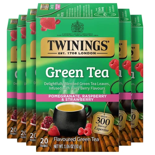 Vista 53 de Twinings Bolsas de té negro Blackcurrant Breeze envueltas individualmente, 20 unidades (paquete de 1), dulce, sabor picante, con cafeína, disfruta