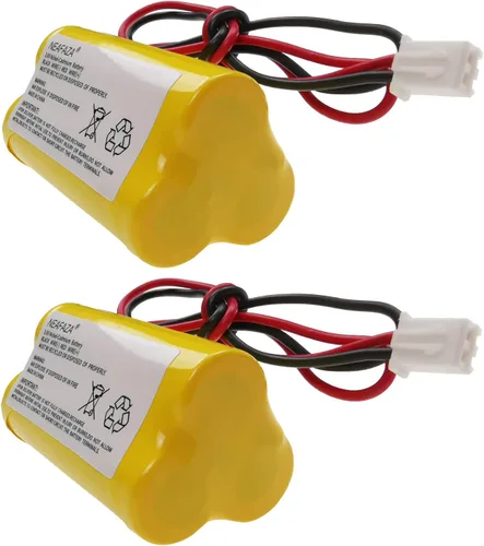 Vista 2 de Señal de salida AA Ni-Cd de 3.6 V, 900 mAh, batería de repuesto compatible con Exitronix 10010037 Unitech 6200RP Dantona CUSTOM-318 OSA230 Lowes