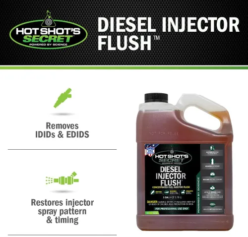 Vista 3 de Hot Shot's Secret Inyector Diesel Flush, 1 Galón