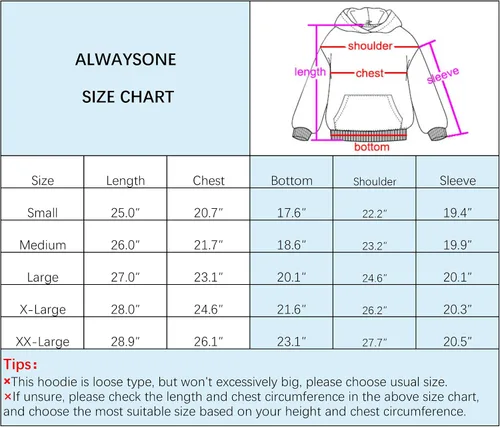 Vista 6 de ALWAYSONE Sudadera de gran tamaño para mujer, suave y esponjoso, con bolsillo, doble forro polar, talla S-2XL
