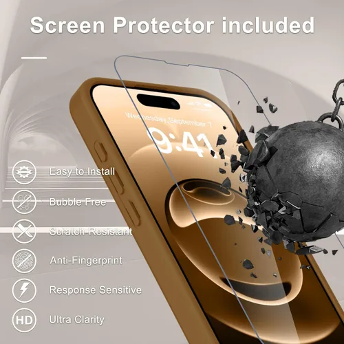 Vista 665 de Funda para Google Pixel 10 Pro XL, cubierta magnética mate, color negro Fit for MagSafe, Screen Protector included, Shockproof Military Grade