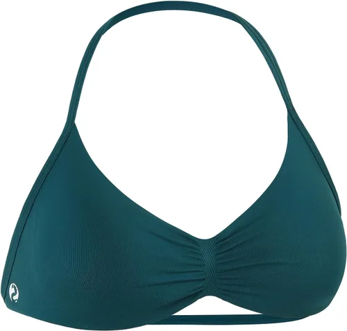 Vista 29 de AUROLA - Brasier deportivo Influence con tirantes delgados para mujer, brasier con relleno y tirantes de impacto sin espalda, para entrenamiento
