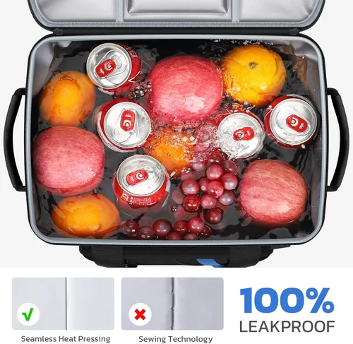 Vista 4 de Maelstrom 30 Can Collapsible Soft Cooler Bag with Quick Access Opening 5-layer Insulation,16h Cold, Leakproof, Waterproof, Multiple Pockets