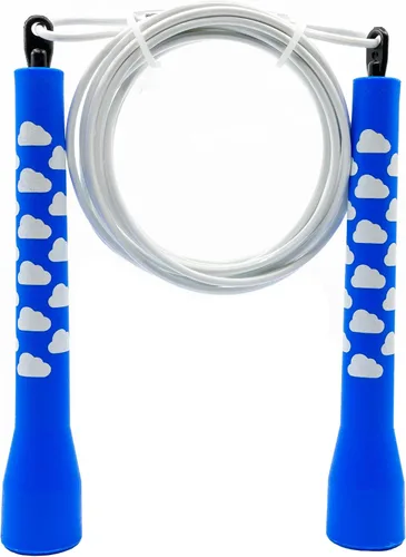 Vista 60 de Double Under Wonder Cuerda de saltar, cuerda de velocidad sin enredos, cuerda de velocidad ajustable para hombres, mujeres, entrenamiento de fitness