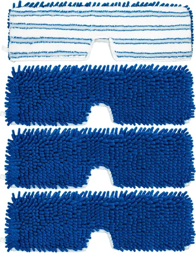 Vista 10 de Paquete de 3 cabezales de repuesto compatibles con la mopa Ocedar de microfibra de doble acción, repuestos de trapeador de doble cara con microfibra