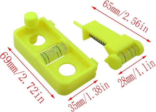 Vista 2 de LQ Industrial Kit combinado de ajuste de arco y montaje de nivel de cuerda para entusiastas del tiro con arco