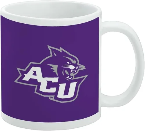 Vista 69 de Taza de cerámica con el logotipo principal de la Universidad Rider, taza de regalo novedosa para café, té y bebidas calientes, 11oz, blanca