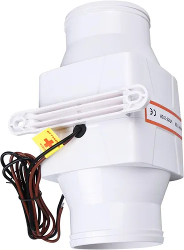 Vista 7 de NovelBee 12V 3 pulgadas eléctrico en línea ventilador de aire de sentina marina 130CFM