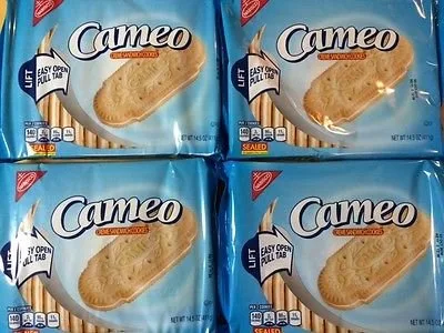 Vista 3 de Nabisco CAMEO - Galletas sándwich de crema – Paquete de 13.3 onzas (4 unidades)