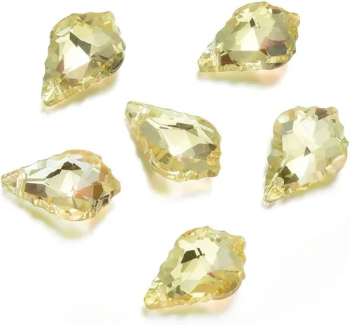 Vista 8 de 20pcs checa facetado cristal barroco lámpara colgante gota perlas Suncatcher 0.866 in febrero amatista púrpura piedra natal