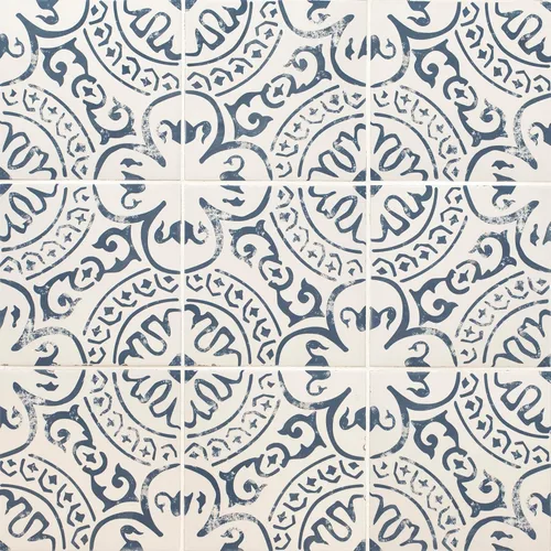 Vista 14 de MSI Zenzibar Encaustic - Azulejo de pared de porcelana mate de 8 pulgadas x 8 pulgadas para baño, azulejo de piso y salpicadero de cocina Azila