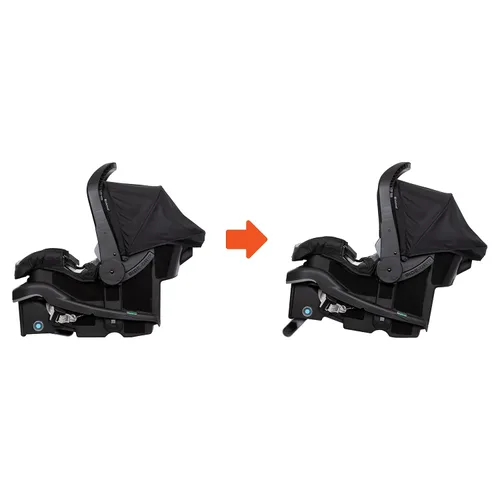 Vista 4 de Baby Trend EZ-Lift™ Plus Asiento de automóvil para bebé, color negro tablero - acolchado cómodo para recién nacido, construcción de transporte