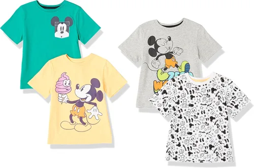 Vista 11 de Amazon Essentials Disney Marvel Star Wars Camisetas de manga corta para niños y bebés (anteriormente Spotted Zebra), Multipacks