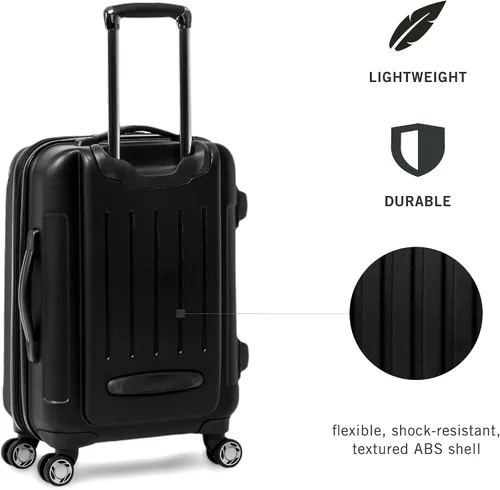 Vista 2 de Kenneth Cole REACTION Renegade_Collection Equipaje, Negro
