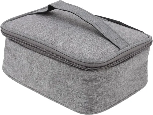 Vista 9 de Yosoo Fiambrera eléctrica, calentador de alimentos, horno portátil USB, lonchera de tela Oxford, calefacción, microondas, calefacción