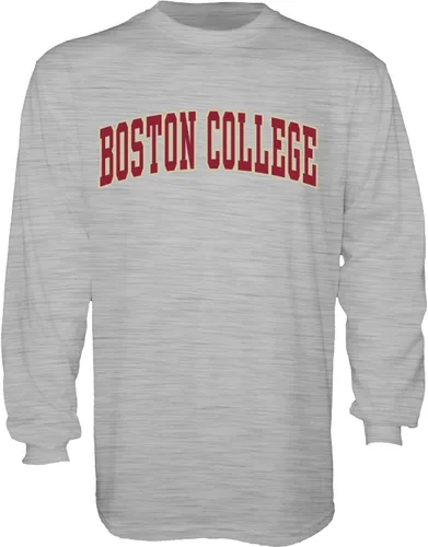 Vista 28 de Blue 84 NCAA playera de manga larga con nombre de equipo arqueado color brezo oscuro para hombre